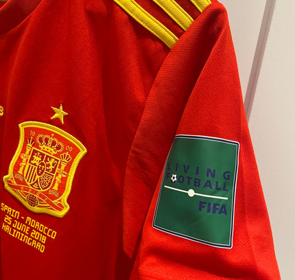 Spain home 2017/2018 #6 Iniesta (M) 8/10