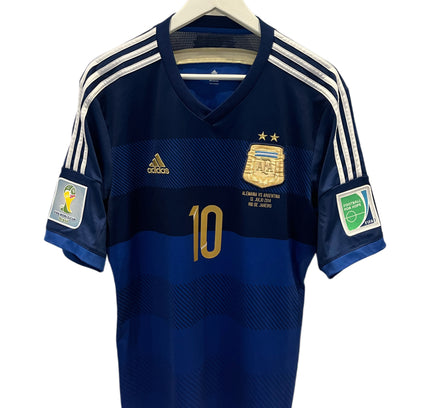 Argentina away 2014 WC Final #10 Messi (L) 8/10