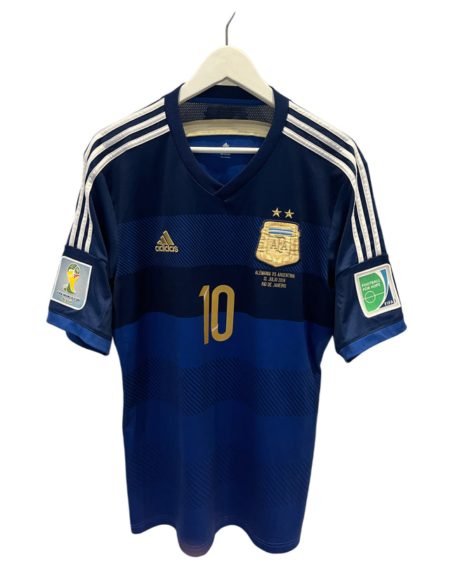 Argentina away 2014 WC Final #10 Messi (L) 8/10
