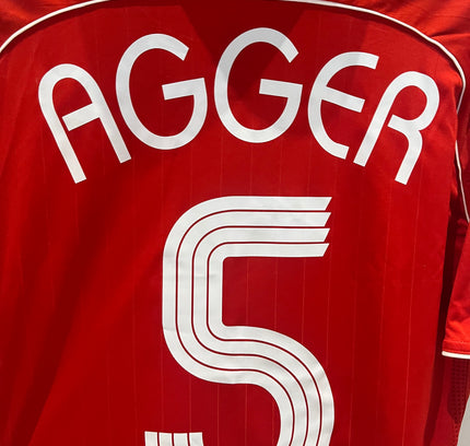 Liverpool home 2007/2008 #5 Agger (S) 8/10