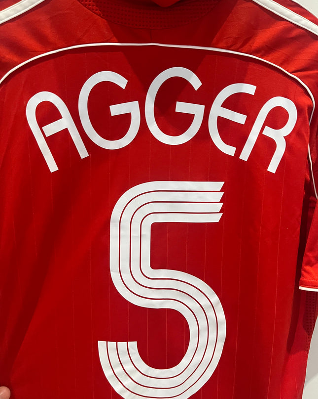 Liverpool home 2007/2008 #5 Agger (S) 8/10