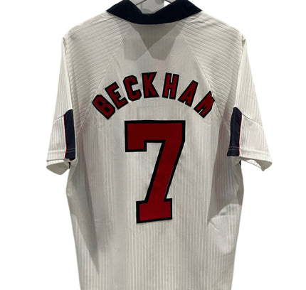 England home 1998 #7 Beckham (L) 8/10