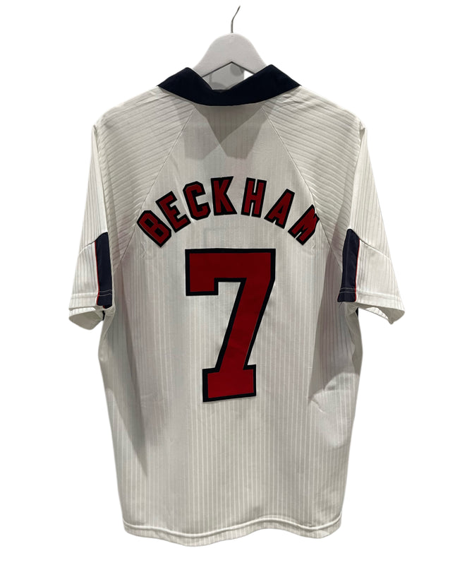 England home 1998 #7 Beckham (L) 8/10