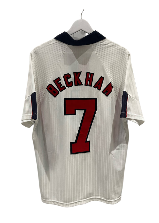 England home 1998 #7 Beckham (L) 8/10