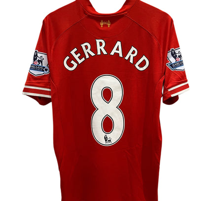 Liverpool home 2013/2014 #8 Gerrard (M) 8/10