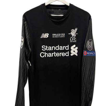 Liverpool Goalkeeper Shirt CL Final 2018 #1 Karius (M) 8/10