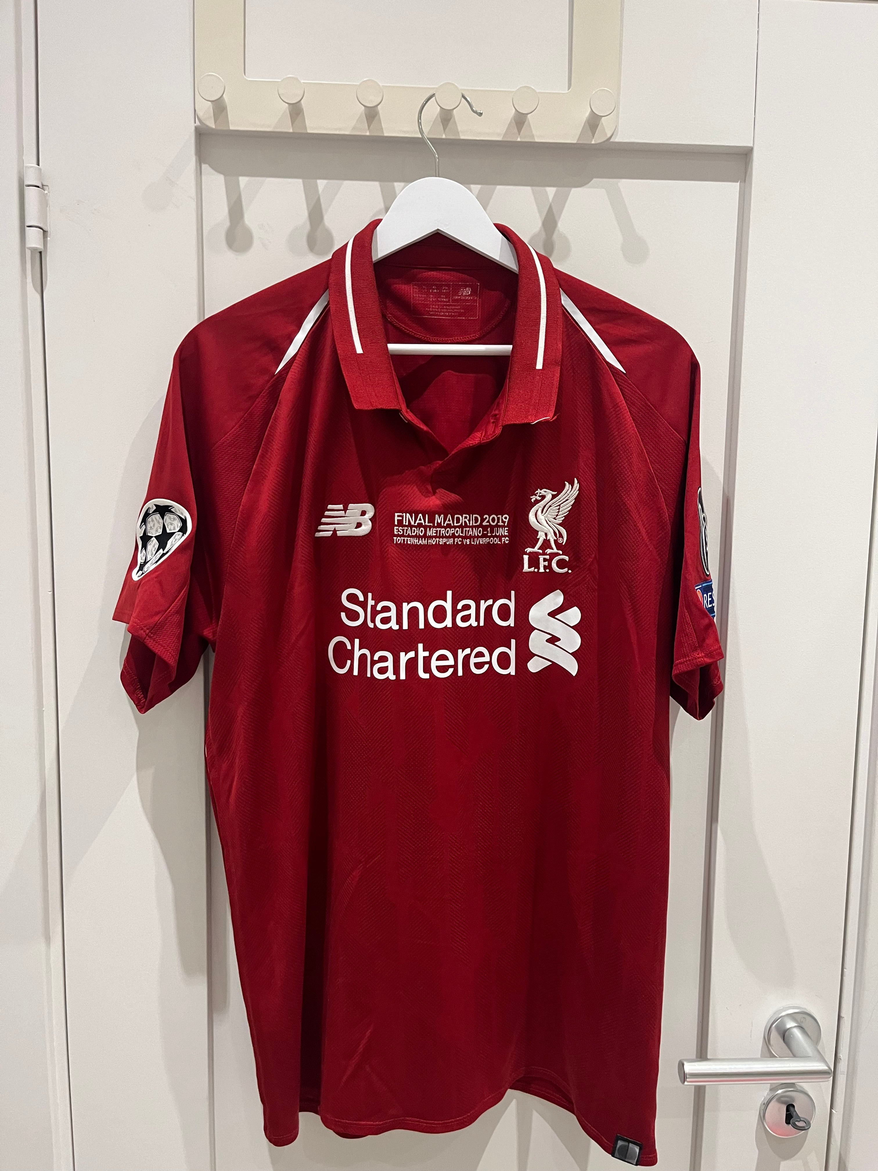 Liverpool home CL final 2019 #11 M.Salah (XL) 8/10
