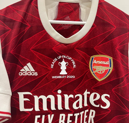 Arsenal home FA Cup final 2020 #14 Aubameyang (M) 8/10