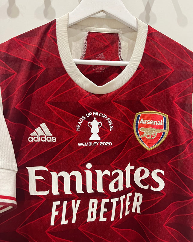Arsenal home FA Cup final 2020 #14 Aubameyang (M) 8/10