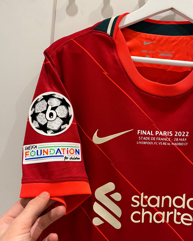 Liverpool home CL finale 2022 #66 Alexander Arnold (L) 8/10