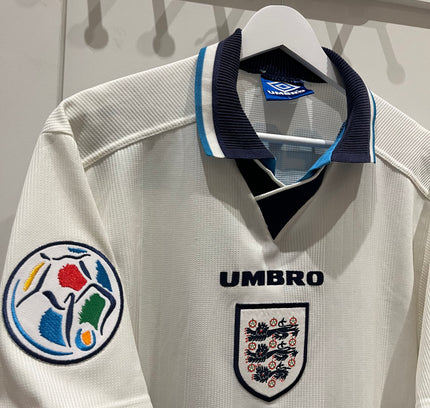 England home 1996 #8 Gascoigne (L) 8/10