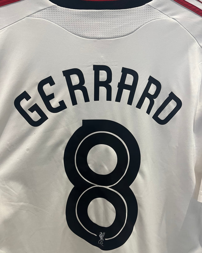 Liverpool away 2010/2011 #8 Gerrard (XL) 8/10