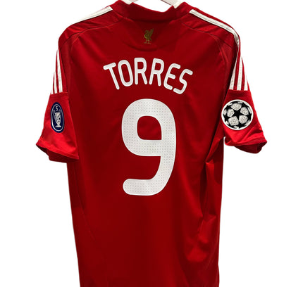 Liverpool home 2009/2010 #9 Torres (M) 8/10