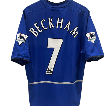 Manchester United third 2002/2003 #7 Beckham (L) 8/10