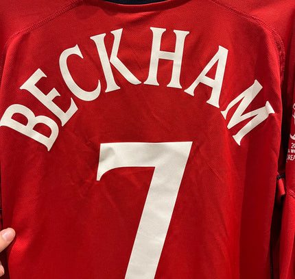 England away 2002 #7 Beckham (XL) 8/10