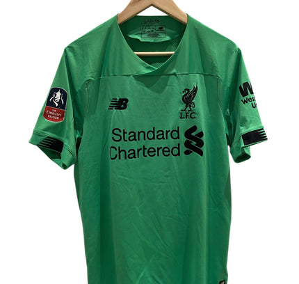 Liverpool GK shirt 2019/2020 #1 Alisson (M) 8/10