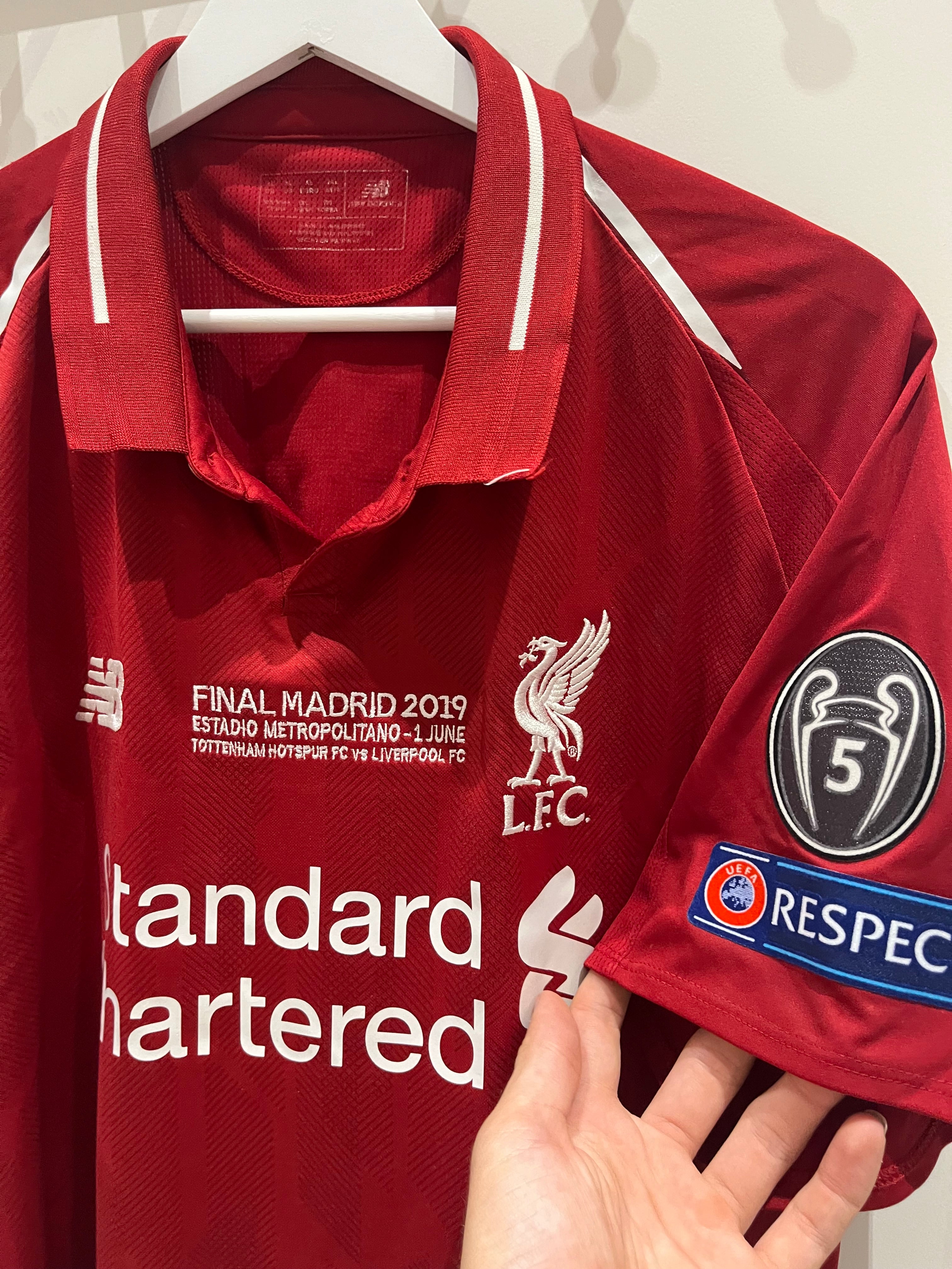 Liverpool home CL final 2019 #11 M.Salah (XL) 8/10