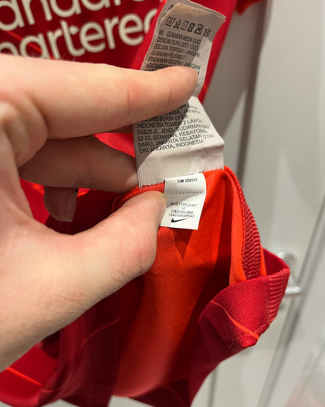 Liverpool home shirt CL Final 2022 #20 Diogo Jota (M) 9/10