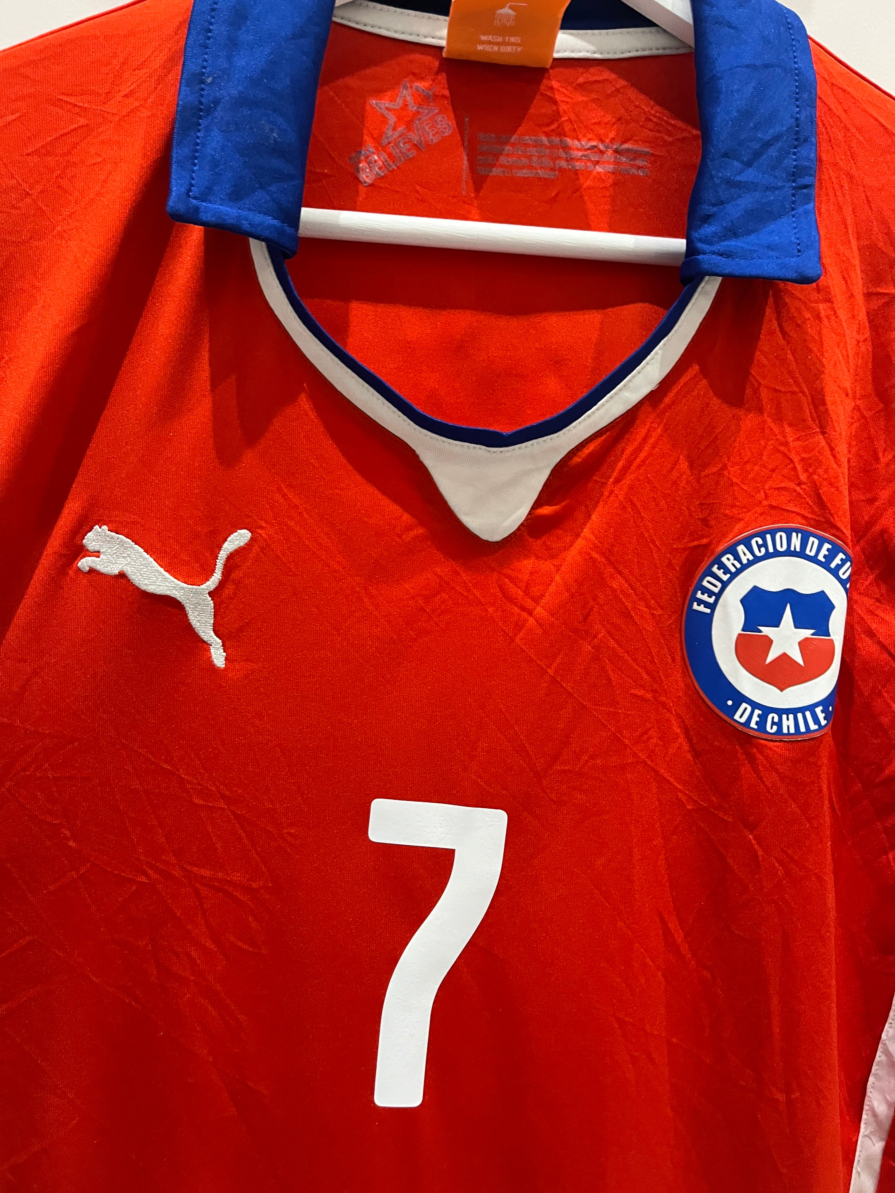 Chile home 2014 VM #7 Alexis (L) 8/10