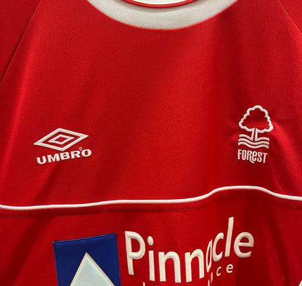 Nottingham Forrest home 2000/2002 #20 Platt (M) 8/10