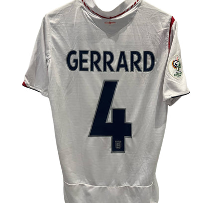 England home 2006 WC #4 Gerrard (M) 7/10