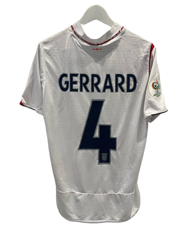 England home 2006 WC #4 Gerrard (M) 7/10