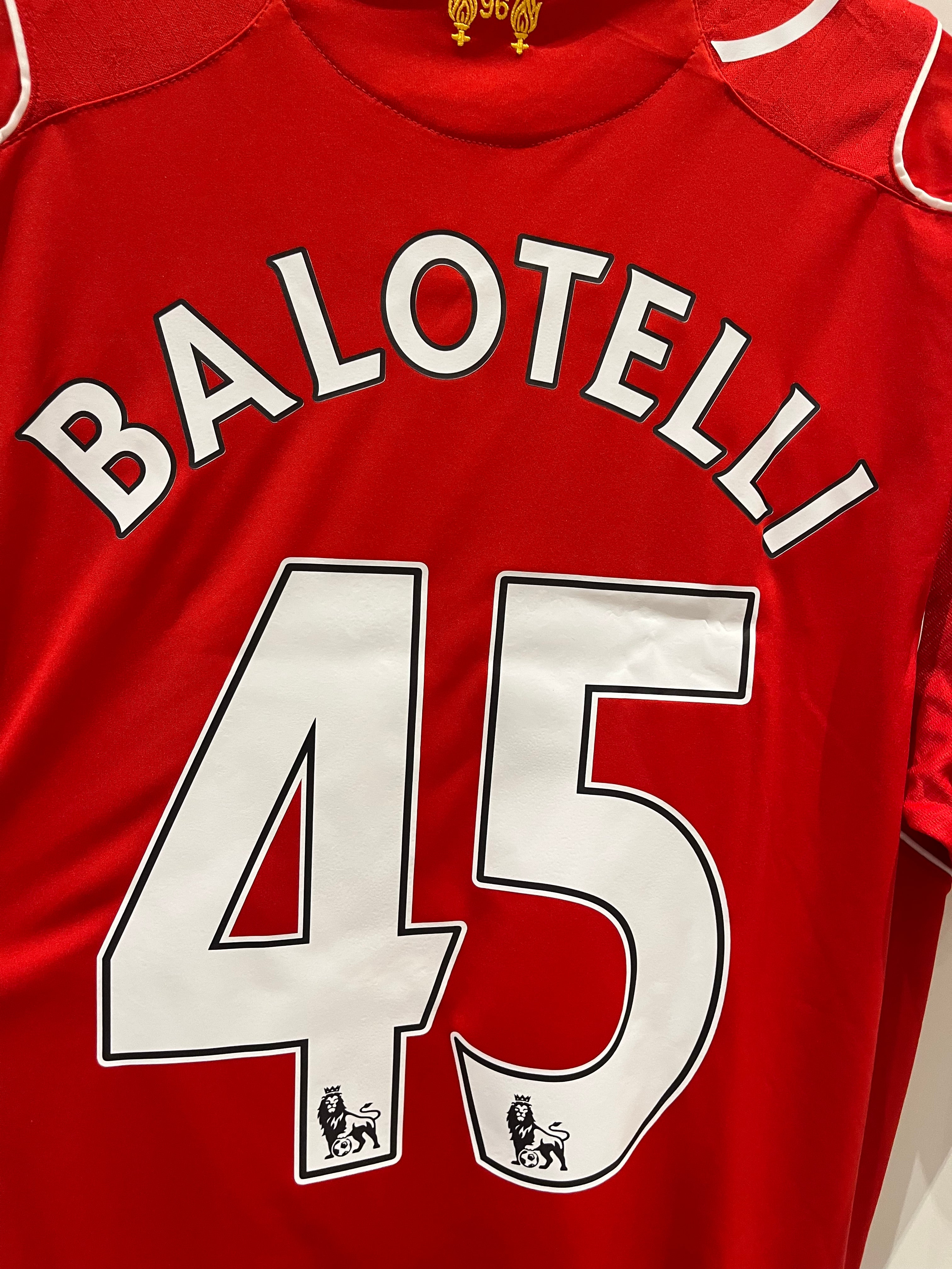 Liverpool home 14/15 #45 Balotelli (XL) 8/10
