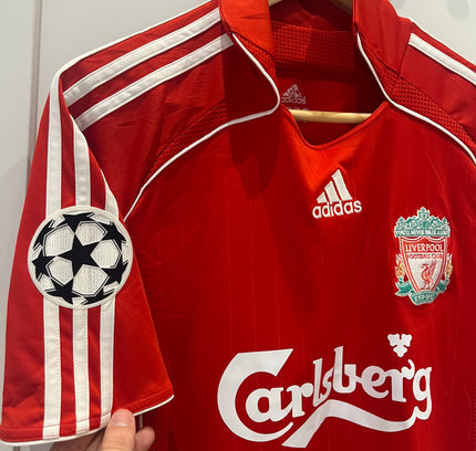 Liverpool home 2007/2008 #5 Agger (S) 8/10