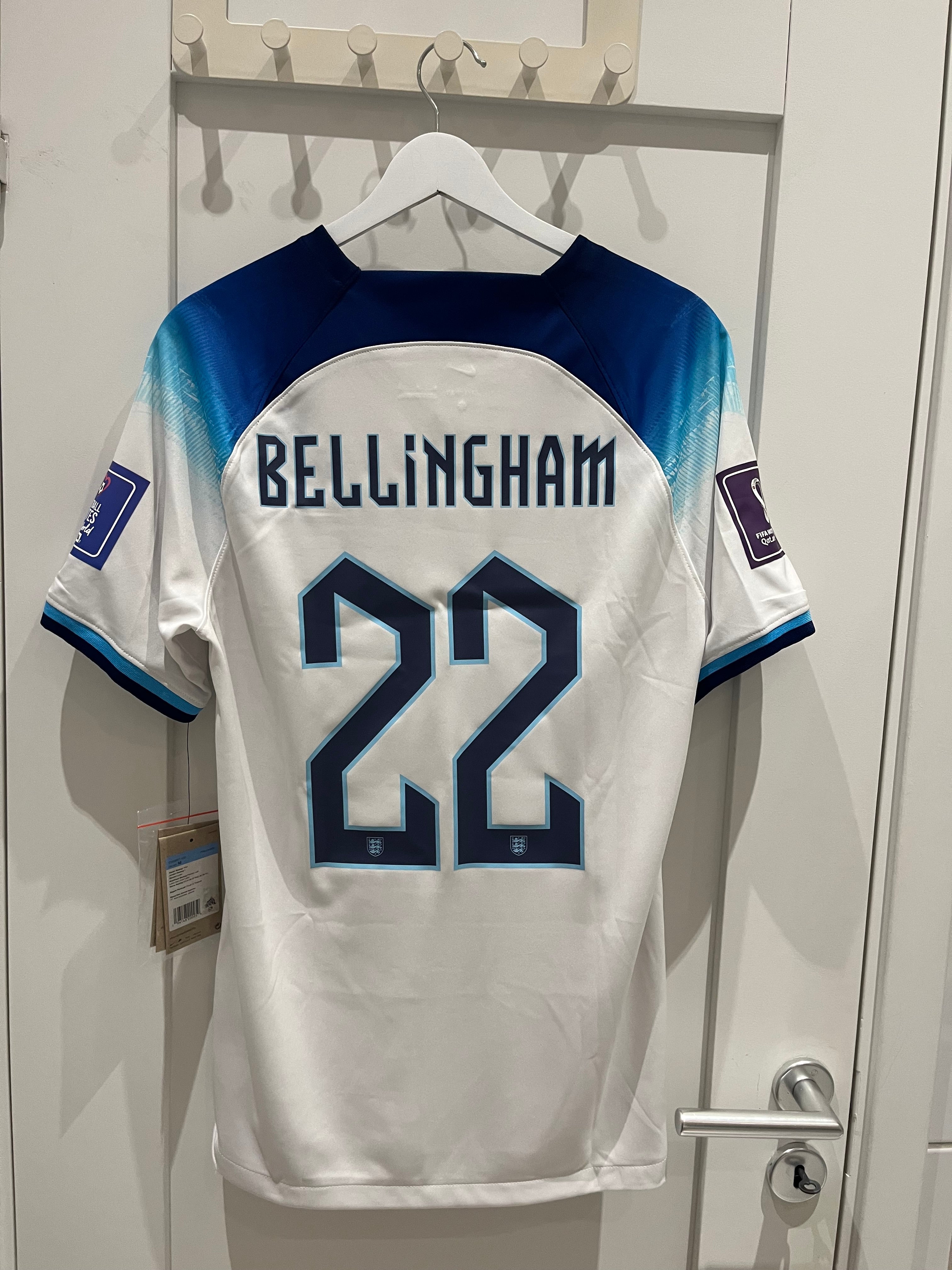England home 2022 #22 Bellingham (M) 10/10