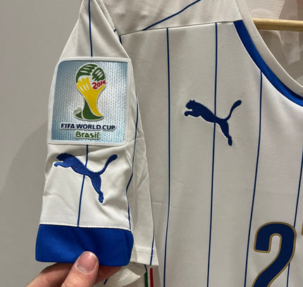 Italy home 2014 #21 Pirlo (M) 8/10