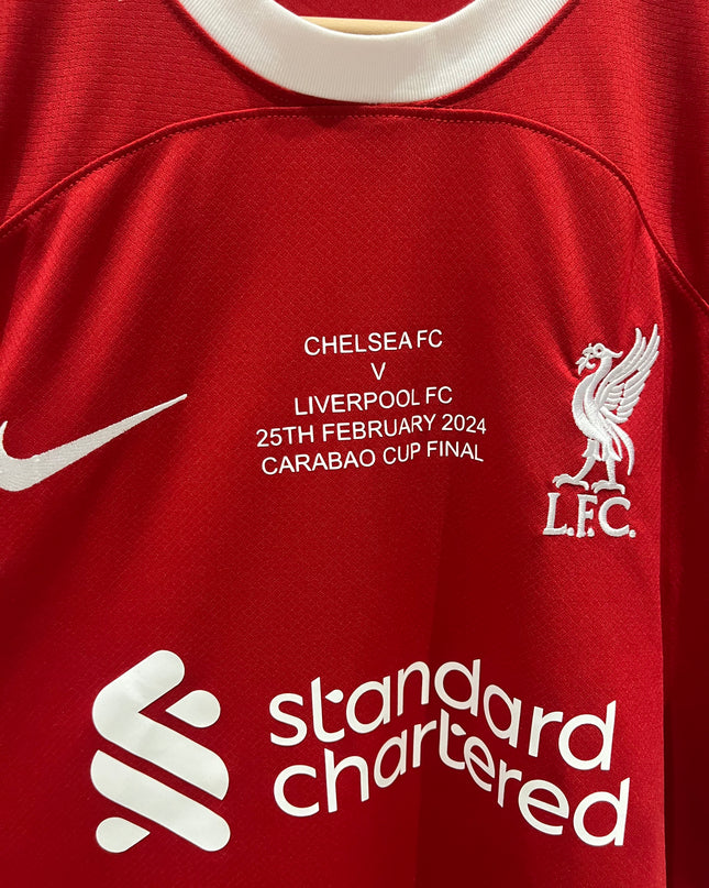 Liverpool home Carabao Cup Final 2024 #20 Diogo Jota (L) 9/10