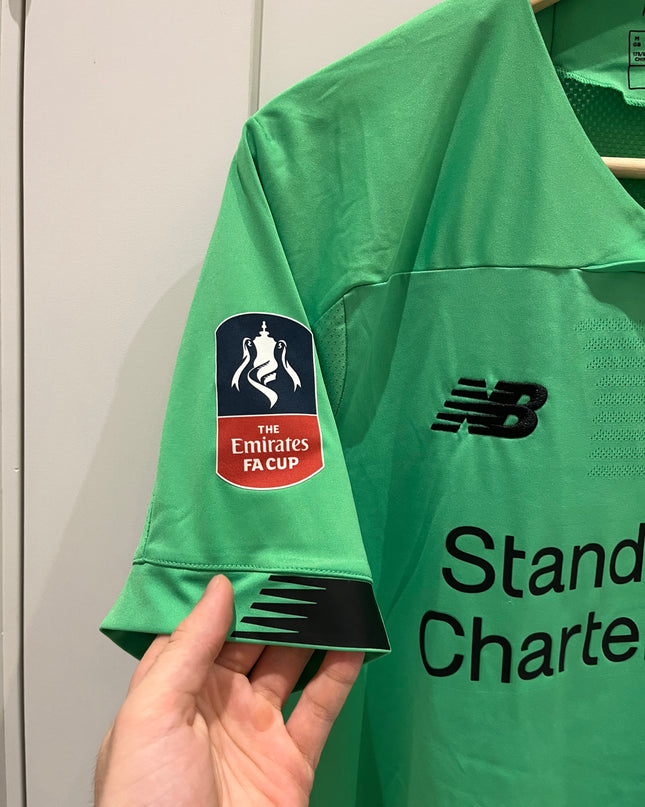 Liverpool GK shirt 2019/2020 #1 Alisson (M) 8/10