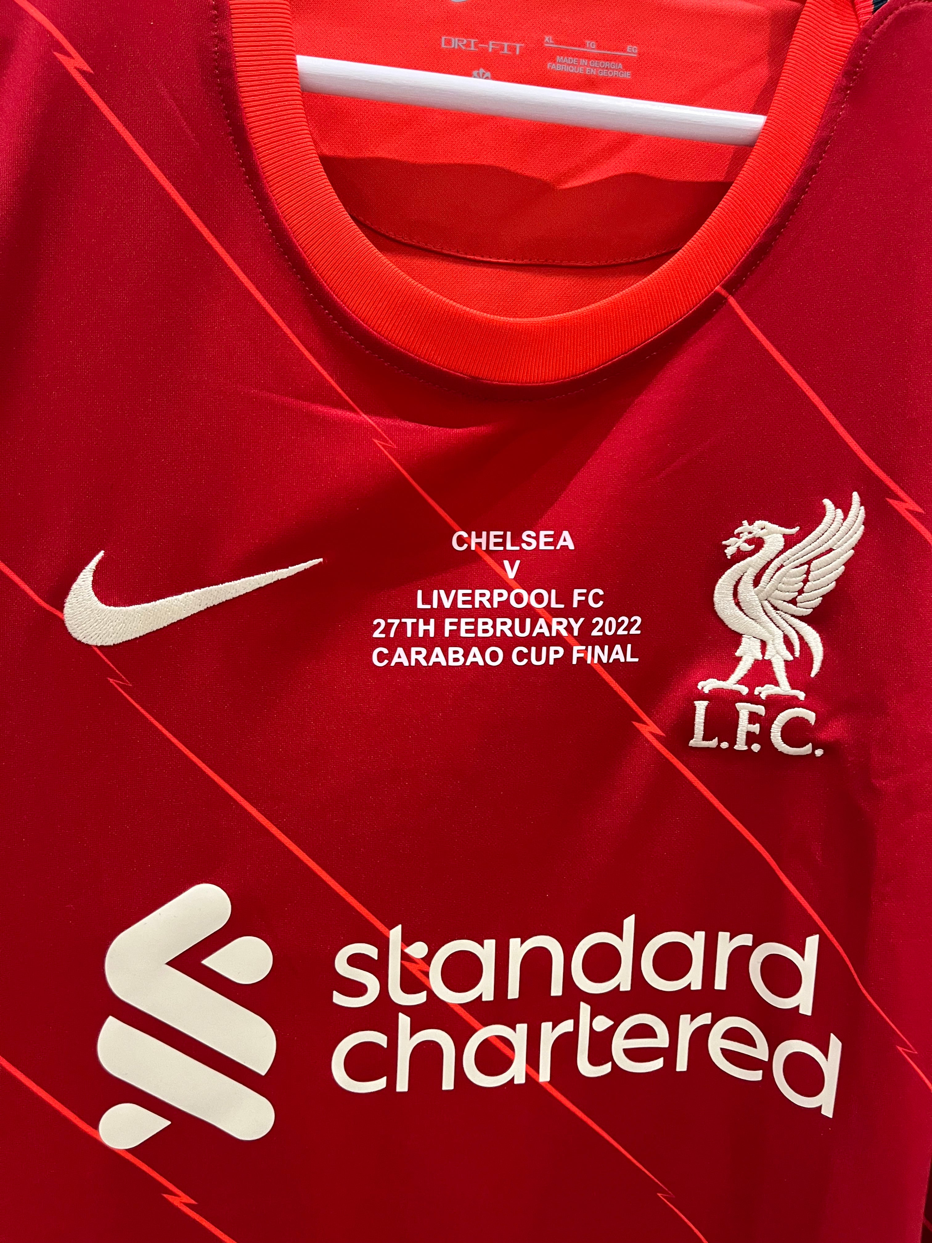 Liverpool home 2022 Carabao Cup finale #10 Mane (XL) 10/10