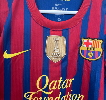 Barcelona home 2011/2012 #7 David Villa (M) 8/10
