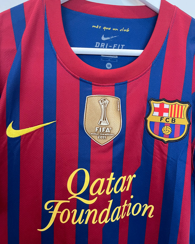 Barcelona home 2011/2012 #7 David Villa (M) 8/10