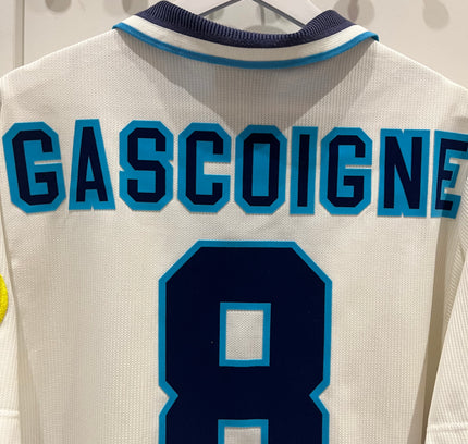 England home 1996 #8 Gascoigne (L) 8/10