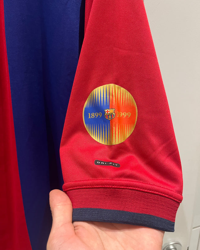 Barcelona home 2001/2002 #4 Guardiola (XL) 10/10