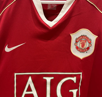 Manchester United home 2006/2007 #7 Ronaldo (L) 8/10