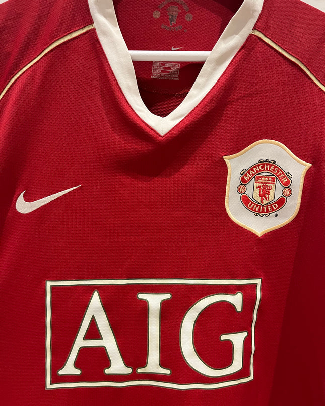 Manchester United home 2006/2007 #7 Ronaldo (L) 8/10