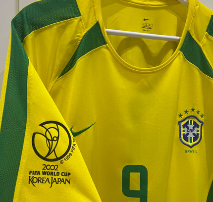 Brazil home 2002/2004 #9 Ronaldo (XL) 8/10