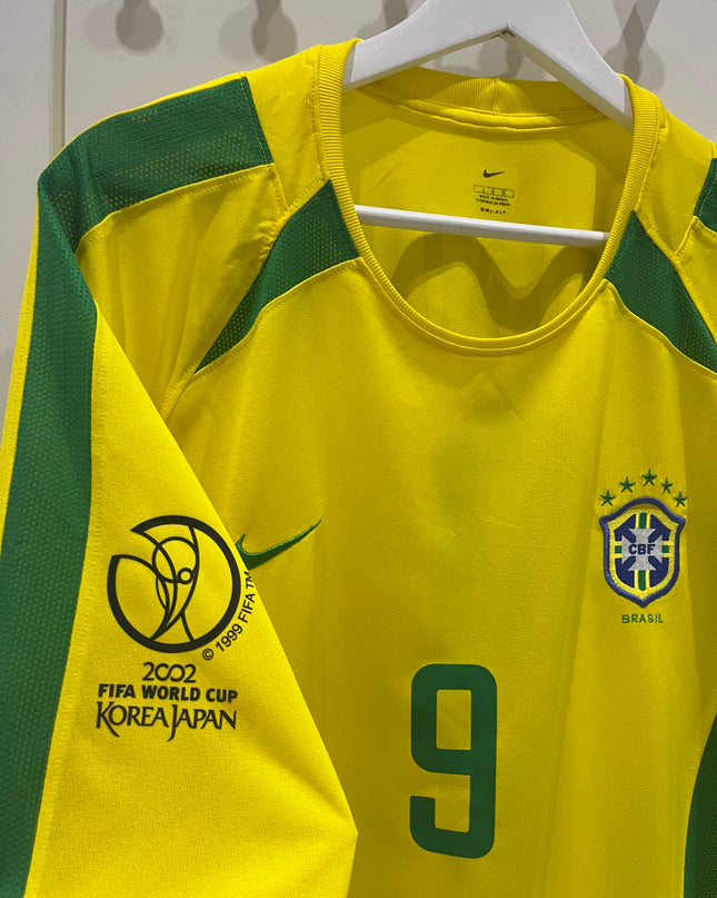 Brazil home 2002/2004 #9 Ronaldo (XL) 8/10