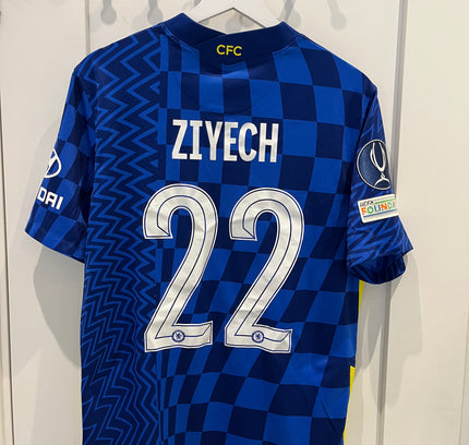Chelsea home 2021 Super Cup Final #22 Ziyech (M) 8/10