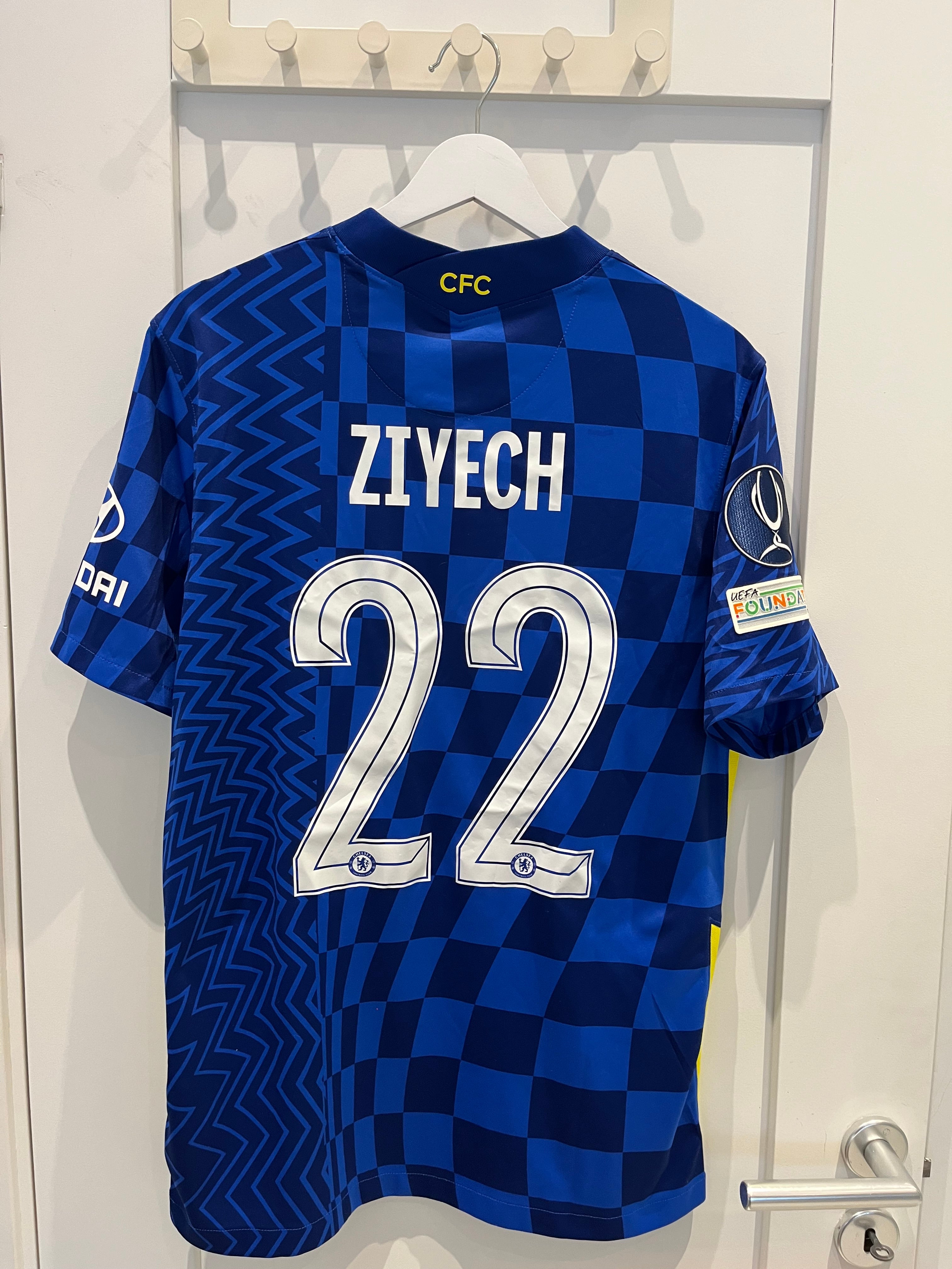 Chelsea home 2021 Super Cup Final #22 Ziyech (M) 8/10