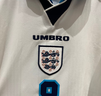 England home 1996 #8 Gascoigne (L) 8/10