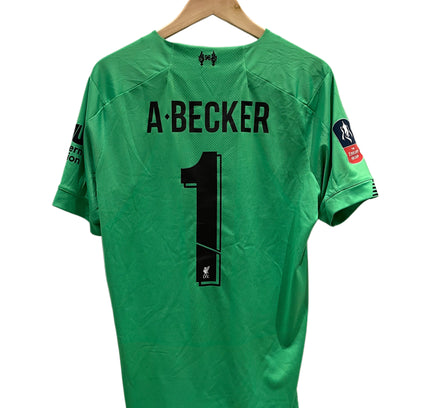 Liverpool GK shirt 2019/2020 #1 Alisson (M) 8/10