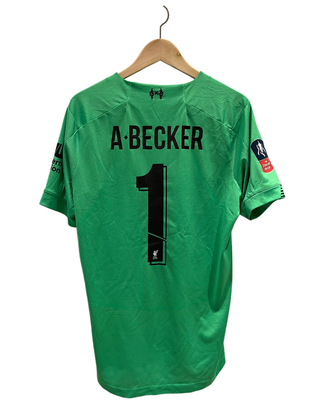 Liverpool GK shirt 2019/2020 #1 Alisson (M) 8/10