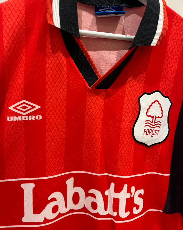 Nottingham Forrest home 1994/1996 #18 Haaland (L) 8/10