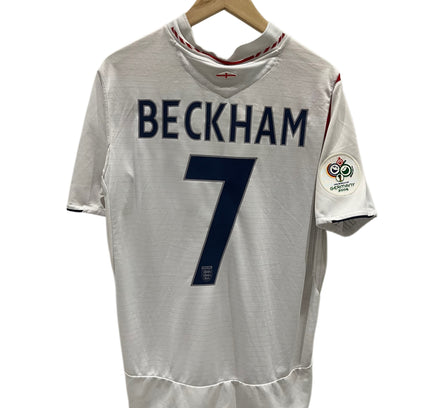 England home 2006 #7 Beckham (L) 7/10