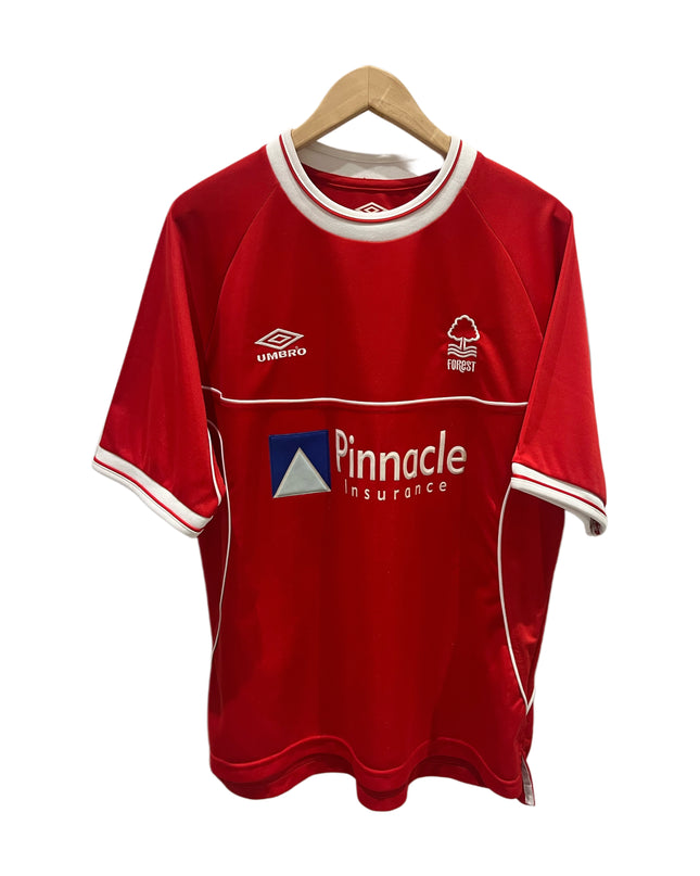 Nottingham Forrest home 2000/2002 #20 Platt (M) 8/10
