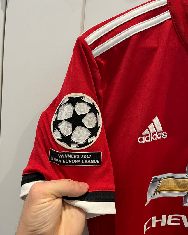 Manchester United home shirt 17/18 #9 Lukaku (S) 7/10